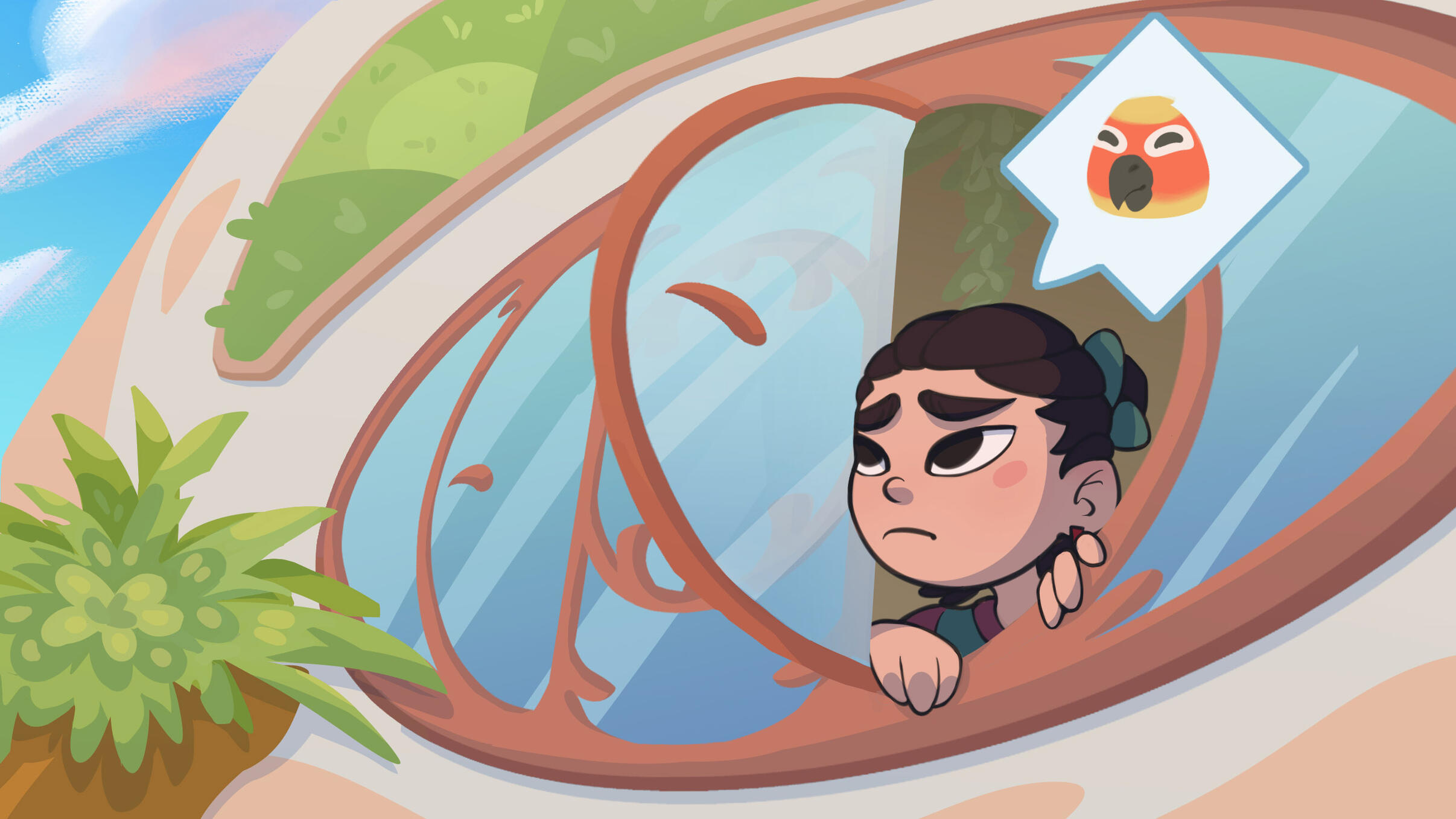 Litzi Illustration - Window