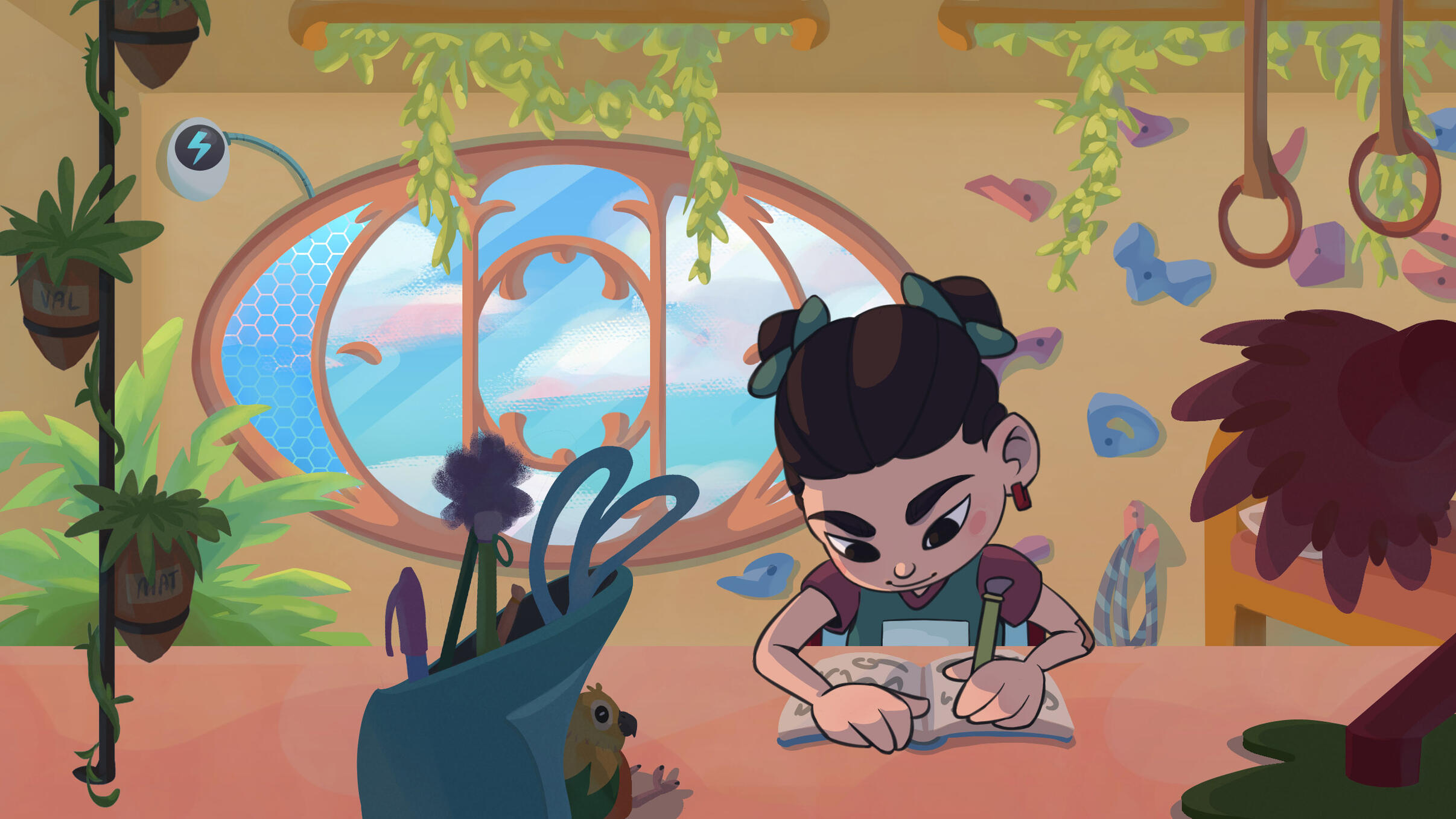 Litzi Illustration - Room